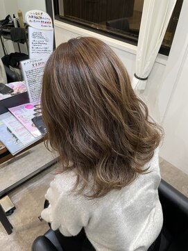 アールヘアー(ar hair) 【市川諒】ラテベージュ。赤みが嫌な人へ