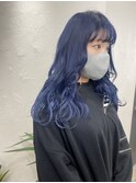 it.yui ケアブリーチ ネイビーブルー