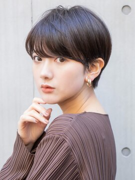 サーカス バイ ビュートリアム 青山(CIRCUS by BEAUTRIUM) マッシュショート20代30代ココアブラウン髪質改善青山表参道