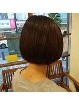 ヘアーズ ロッソ(hair's ROSSO) ショートボブ→ミニボブ [30代40代50代60代]