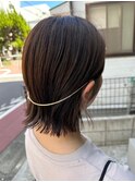 【結婚式やパーティーにも！切りっぱなしボブ】styleKENTA