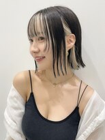 トルネード(TORNADO)&nbsp;インナーカラー 切りっぱなしボブフェイスレイヤー M0922