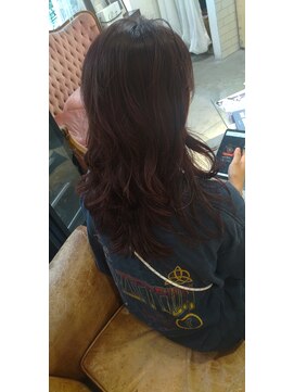 レガーレ(Legare) 韓国レイヤー×ワインレッド