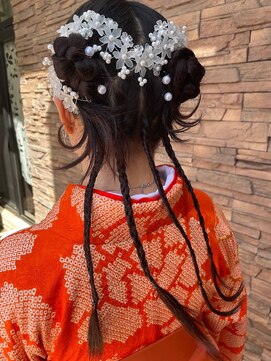 ヘアドゥーポジャ 藤岡店(hair Do poja) 卒園式