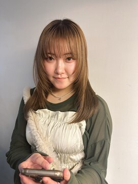 バディヘア ルーツ(BUDDY HAIR ROOTS) 顔まわりロングレイヤー【レイヤーカット/大須美容室】