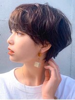 ソーホープレミアム(SOHOpremium) ショート×マロンブラウン×白髪染め@30代@40代@50代@60代