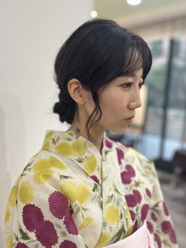 ジラ ヘアアンドメイク(girra HAIR&MAKE) 浴衣着付けヘアセット