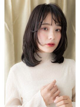 カバーヘア ブリス 戸田公園西口店(COVER HAIR bliss) 大人可愛い姫カット抜け感くびレイヤーカットY戸田公園30代40代