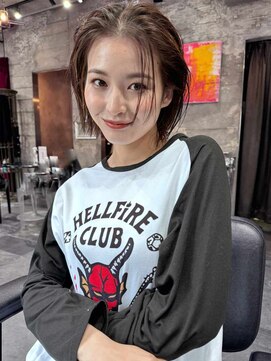 ミンクス渋谷スマートサロン(MINX shibuya smart salon) イメチェン前髪小顔ショート_渋谷/表参道