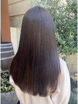 ココカラヘアー プラス(cococara‐hair plus)&nbsp;アッシュブラック/ストレート/透明感カラー☆