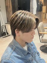 スウェル 柏店(Swell)&nbsp;メンズバレイヤージュカラー [柏/メンズサロン/メンズカット]