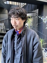 パープル(PURPLE)&nbsp;メンズパーマ☆メンズヘア