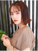 【La fith】外はねボブ×シースルーバング