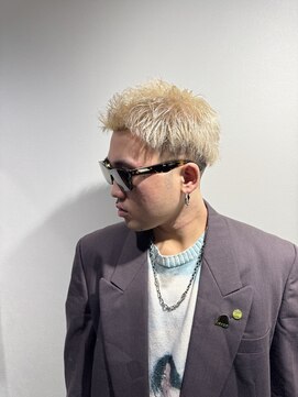 ハイプ 名古屋栄(HYPE) 抜きっぱなしブロンド×ショート(名古屋/栄/メンズ)