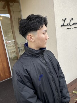 ル クール(Le Coeur.) 『アップバングフェードスタイル』by 川島