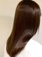 つきヘアー(つきhair)の写真/《メテオ取扱い◎》髪質が変わるストレートで理想の艶髪に。毛先まで指通りの良いワンランク上の艶髪に♪