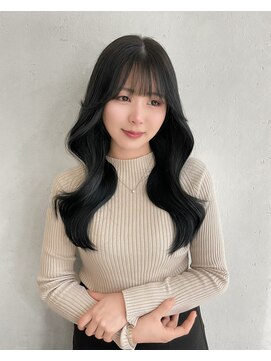 アム 表参道(am) Koreablack ×ローレイヤーカット