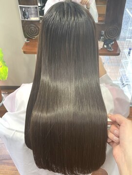 ハーシーバイアポロ 相模大野(HERSHE by apollo) 髪質改善縮毛矯正,レイヤー,縮毛矯正,白髪ぼかしハイライト.白髪