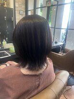 ヘアーラウンジ アンフィ 井土ヶ谷(Hair Lounge Anphi)&nbsp;【Before  after】髪質改善ストレート