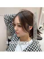 アマトウキョウ アユンチェ(AMA TOKYO×AYUNCHE) 韓国スタイル/ナチュラルくびれへア_くびれ巻き_レイヤーカット