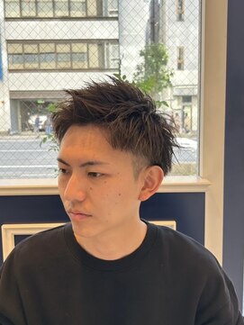 アンソル オブ リシェール(N'SOL of RICHAIR) スパイキーショート/ブルーブラック/南越谷
