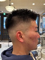 ルドローブラントオオサカ(LUDLOW BLUNT Osaka)&nbsp;【LUDLOW　BLUNT】フェードカット　バーバーヘア