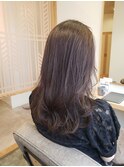 ゆるふわスタイル&シルバーブラウンカラー&オージュア