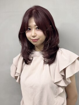 ジーナ 梅田(Zina) 顔まわり/ハッシュカット/レイヤーカット/髪質改善/大阪/kyoka