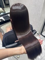 フォルテ 榛原パームス店 暗めカラーグランマッシュデザインカラーフェイスフレーミング