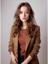 アロマ ヘアルーム 池袋店(AROMA hair room)&nbsp;話題のココアベージュ×アンニュイカール/小顔/透明感/外国人風