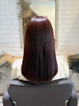 カーラ(Cara) redbrown × ダメージレスカラー