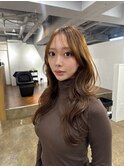 【miyon】韓国レイヤーカット×暗髪カラー×髪質改善