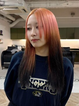 ラヴィズム(LUVISM) 顔周りレイヤー/ダブルカラー/髪質改善/ケアブリーチ万代新潟駅