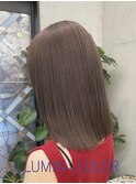イルミナカラー/ブラウンベージュ/セミロング