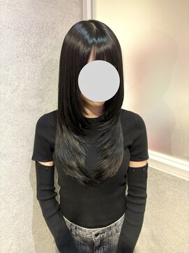 ナチュラル 渋谷店(Natural) カット/レイヤー/ブルーブラック/髪質改善