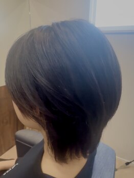 エピオン(epyon)の写真/トレンドのショートやボブもお任せ！どこから見てもキレイなシルエットのショートヘアを再現します♪