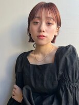 ブラウヘアアンドケア(care)&nbsp;桜カラーのミニボブ