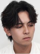 《フェザーパーマ》毛流れに軽やかな動きが合わさったパーマ【名古屋/名駅/men's/メンズパーマ/眉毛】