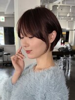 アビー(ABBEY)&nbsp;ショートショートボブショートヘア大人ショート耳掛けショート