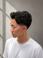 ヒロギンザ 難波店(HIRO GINZA) テーパーフェード×難波心斎橋
