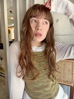 フィルムス 横浜(FILMS+)&nbsp;デジタルパーマ/ミディアムレイヤー/韓国巻き風/顔周りカット