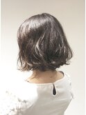 【 BLANCO】くせ毛を活かしたパーマボブ