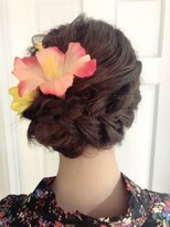 ネオリーブ チッタ 阿佐ヶ谷店(Neolive citta)&nbsp;阿佐ヶ谷 Neolive citta 浴衣編み込みサイドフルアップ