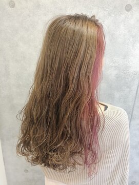 ソワンドブレス 阿倍野店(soin de brace) フェイスフレーミング/シアーピンク