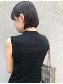 ミニボブ ダークグレージュ