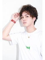 シュガー ヘアアンドネイル 仙台(SUGAR)&nbsp;マッシュウルフコンマヘアパーマハンサムショートツーブロック