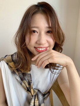 アンニュ(annuy) 秋ブラウン×ゆるふわミディアム