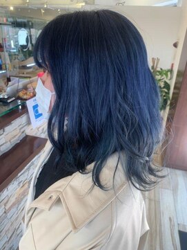 ネオヘアー 曳舟店(NEO Hair) ブルーグラデーション