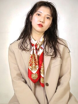 ビィシャイン 小野店 今旬なフロントカラーロング