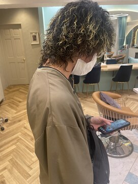 ロンドプランタン 恵比寿(Lond Printemps) 【石垣】ツイストスパイラル/パーマスタイル/メンズパーマ